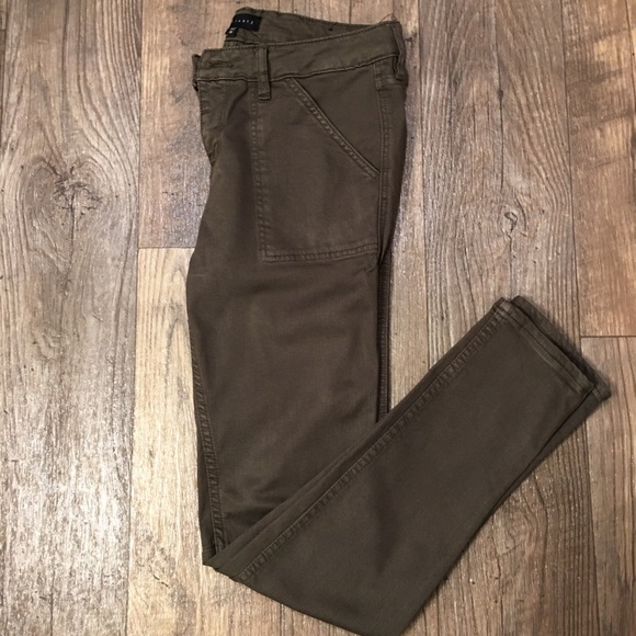 Sanctuary Denim - Sanctuary Olive Green Skinny Jeans